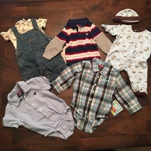 Lot Of boys clothes size 3 and 6 months